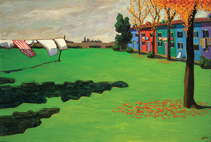 Бурано. х.м., 90х60 см., 2010 г.