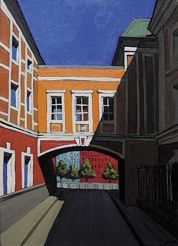 Фабрика «Гознак». х.м., 50х70 см., 2010 г.
