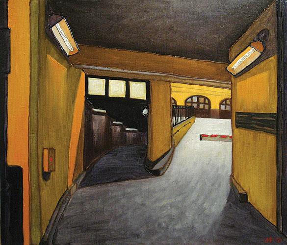 Арка в Хельсинки. х.м., 70х60 см., 2010 г.